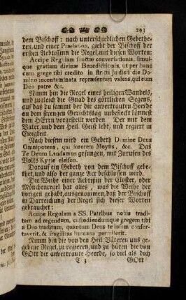 293-303, Accipe Regulam sanctae conversationis, simulque ...