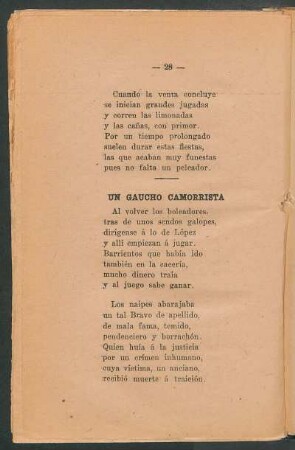 Un gaucho camorrista