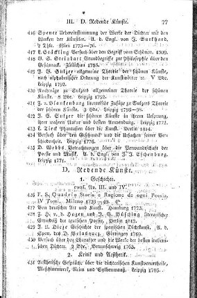 D. Redende Künste.