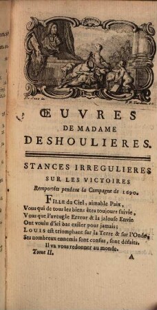 Oeuvres De Madame Et De Mademoiselle Deshoulières, 2