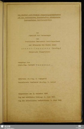 Der Einfluß periodischer Temperaturschwankungen auf die mechanischen Eigenschaften zwischenstufenvergüteter Vergütungsstähle