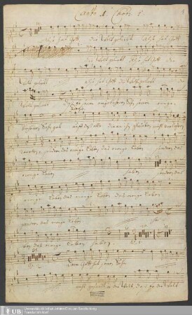 Ms. Ff. Mus. 770 - [Also hat Gott die Welt geliebet]