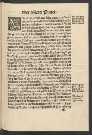 Der Vierd Punct.