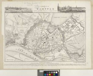 Grundriss von Hamburg