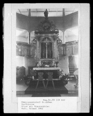 Altar, Obercunnersdorf (Kreis Löbau)