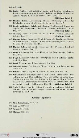 Orient-Teppiche (Nr. 125-160)