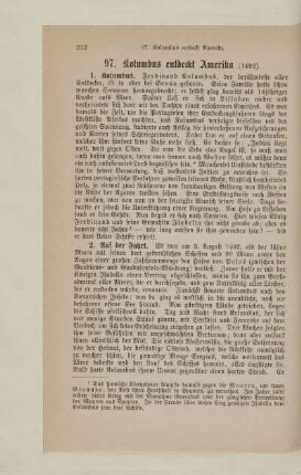 97. Kolumbus entdeckt Amerika (1492)