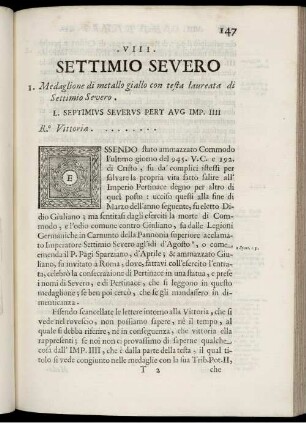 VIII. Settimio Severo