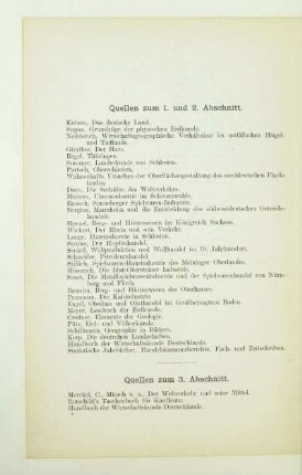 Quellen zum 3. Abschnitt