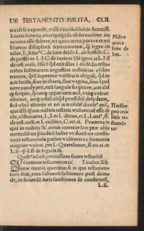 Quibus non est permissum facere testamentum Titulus Xii.
