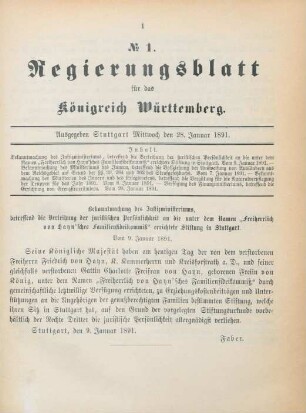28. Januar-31. Dezember = No. 1-33