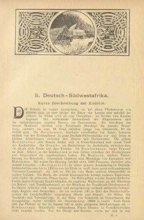 5. Deutsch-Südwestafrika