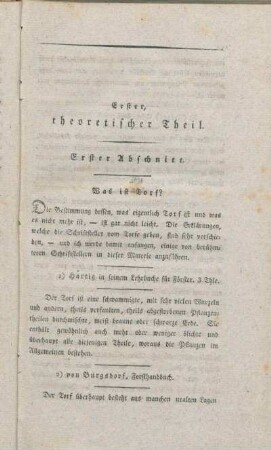 Erster, theoretischer Theil.