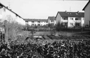 Freiburg: Mooswaldsiedlung; Siedlungsgebiet; Falkenbergerstraße