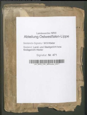 Beglaubigung der Heiraten unter den Juden in Lügde.