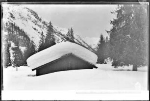 Allgäuer Alpen, Bergler-Höfle im Stillachtal