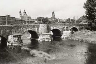 Plauen, Brücke über d. Weiße Elster, vor 1244