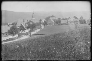 Schellerhau. Blick auf Schellerhau