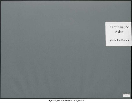 Vorderindien, Geological Survey of India : 1876-1880 : Kartensammlung