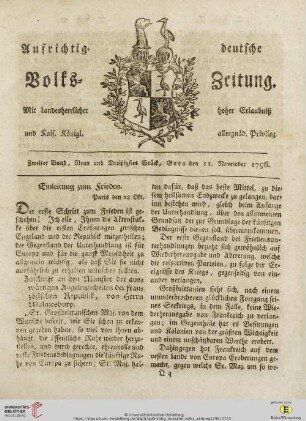 Zweiter Band. Neun und Dreißigstes Stück