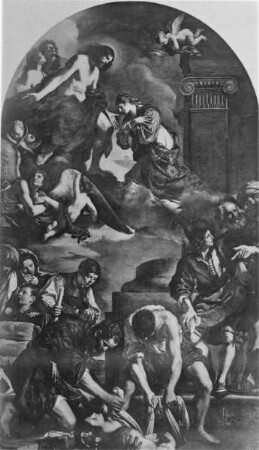 Das Begräbnis der Heiligen Petronilla