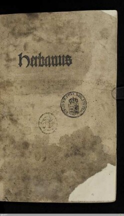 Herbarius latinus : mit deutschen Synonymen