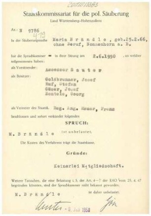 Brändle, Maria