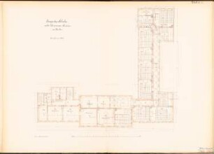 Augusta-Schule nebst Lehrerinnenseminar, Berlin: Grundriss 1.OG