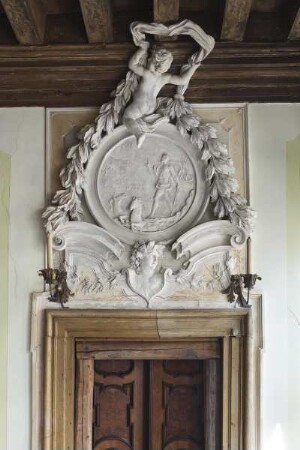 Mythologische Szenen — Neptun als Beherrscher der Meere