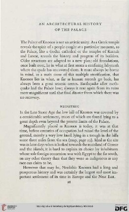 An architectural History of the Palace