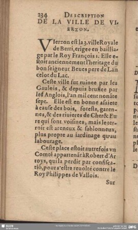 De La Ville De Vierzon