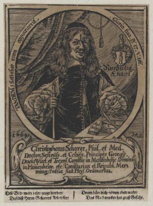 Bildnis des Christophorus Schorer