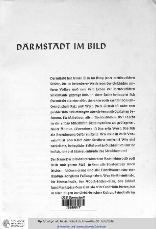 Darmstadt im Bild