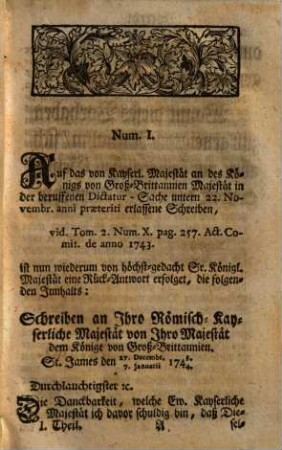 Actorum Comitialium Publicorum de Anno ... Tomus ..., 1744,1