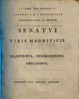 Dissertatio Ivridica Inavgvralis De Ivre Fisci Ad Civitates Mediatas S. Mvnicipales Non Pertinente