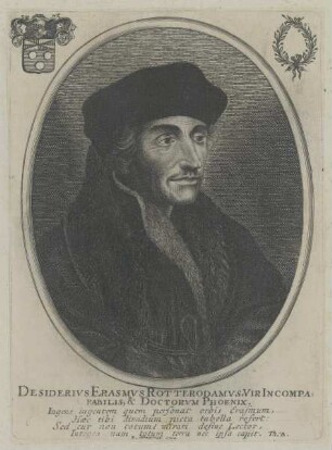 Bildnis des Desiderivs Erasmvs Rotterodamvs