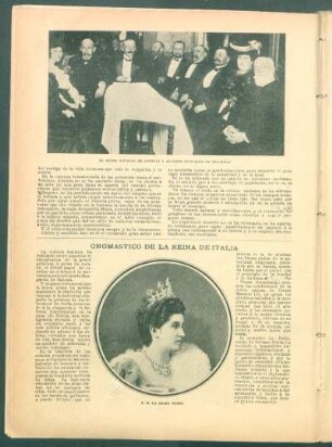 Onomástico de la reina de Italia