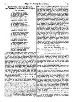 Paul Heyses Lied von Sorrent : eine Einführung in seinen ästhetischen Gehalt