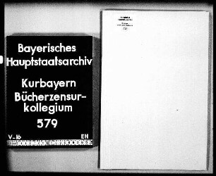 Zensur diverser Romane und Unterhaltungsschriften (ohne Aktenzusammenhang)