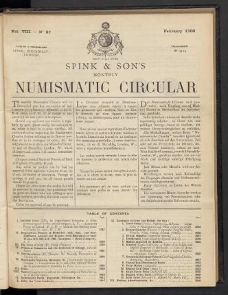 N° 87. February 1900