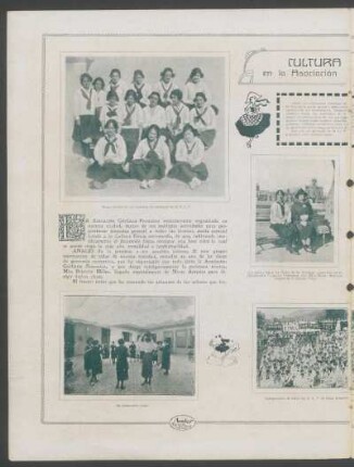 Cultura física en la Asociación Cristiana Femenina