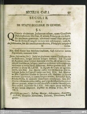Seculi II