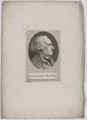 Bildnis des J. Caspar Fuessli