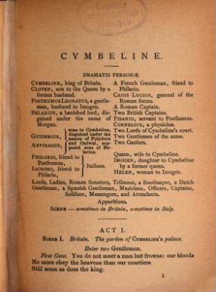 The plays of William Shakespeare : in 37 parts, 33