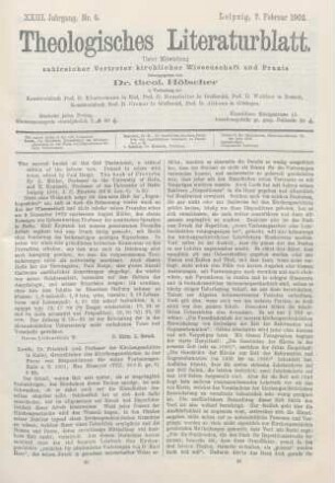 65-68 [Rezension] Loofs, Friedrich, Grundlinien der Kirchengeschichte