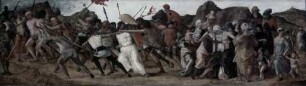 Predella des Hochaltars von San Giovanni in Bologna — Christi Gang nach Golgatha