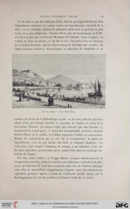 Vue de Naples. - Fort Saint-Elme