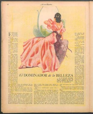 El dominador de la belleza : Cuento por Elena S. Muñoz