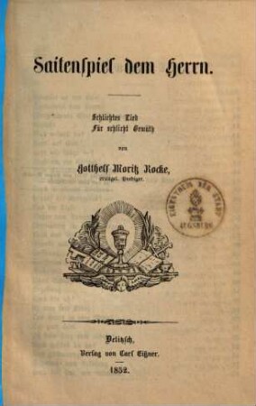 Saitenspiel des Herrn