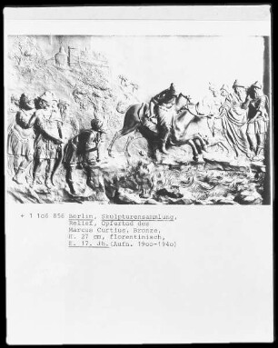 Opfertod des Marcus Curtius